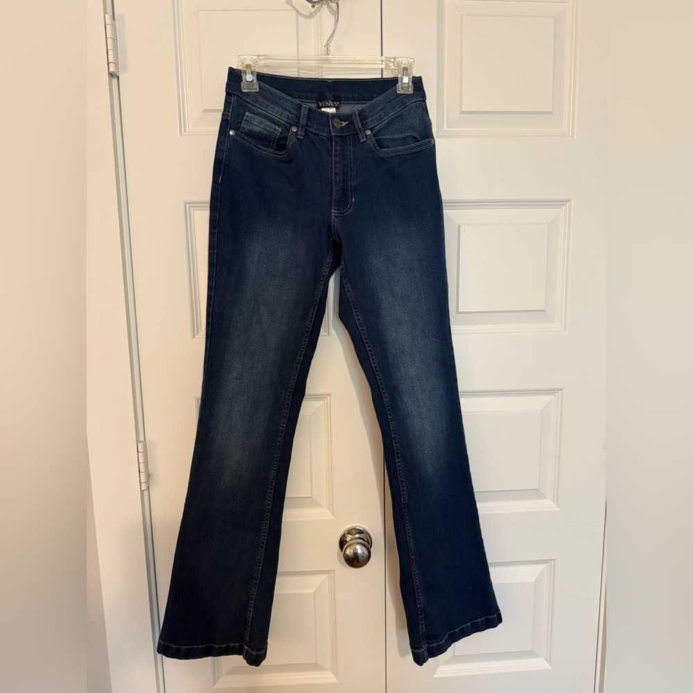 VENUS Highrise Dark Indigo Bootcut Jeans